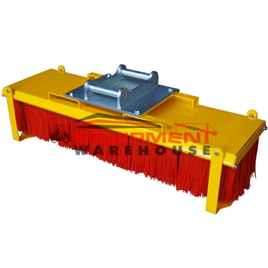 Excavator Broom 1200mm - Excavator Sweeper for Excavators | Forklift ...